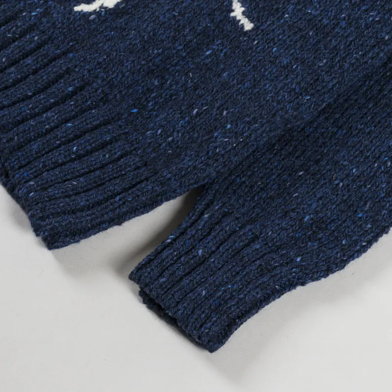 Howlin' Cats In Space Sweater Blue-5