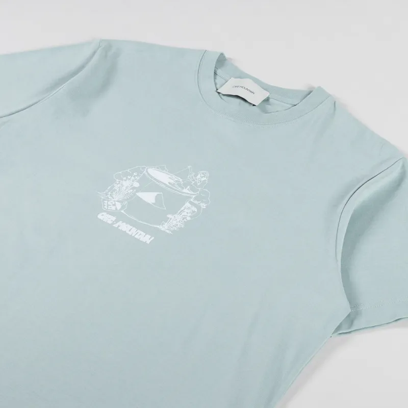 Cafe Mountain Cuppa Tee T Shirt Pistachio-1