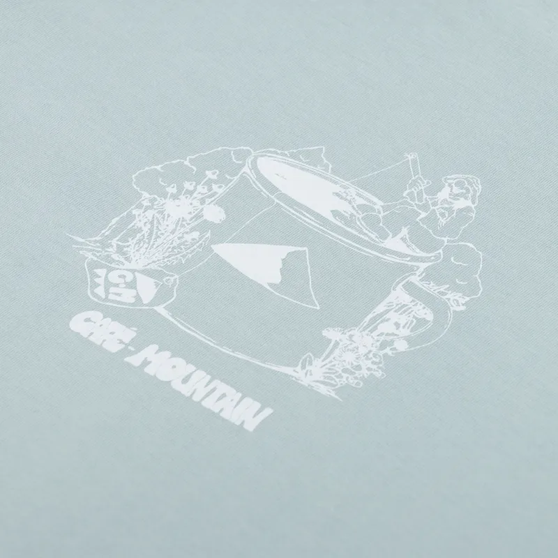 Cafe Mountain Cuppa Tee T Shirt Pistachio-2