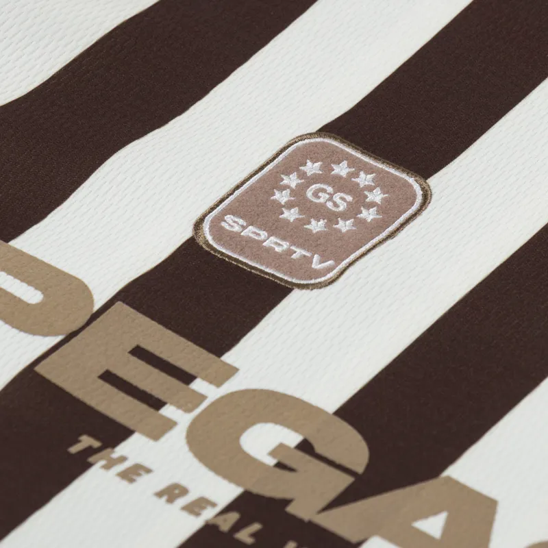 Goodies Sportive Vintage Football T Shirt Cocoa-7