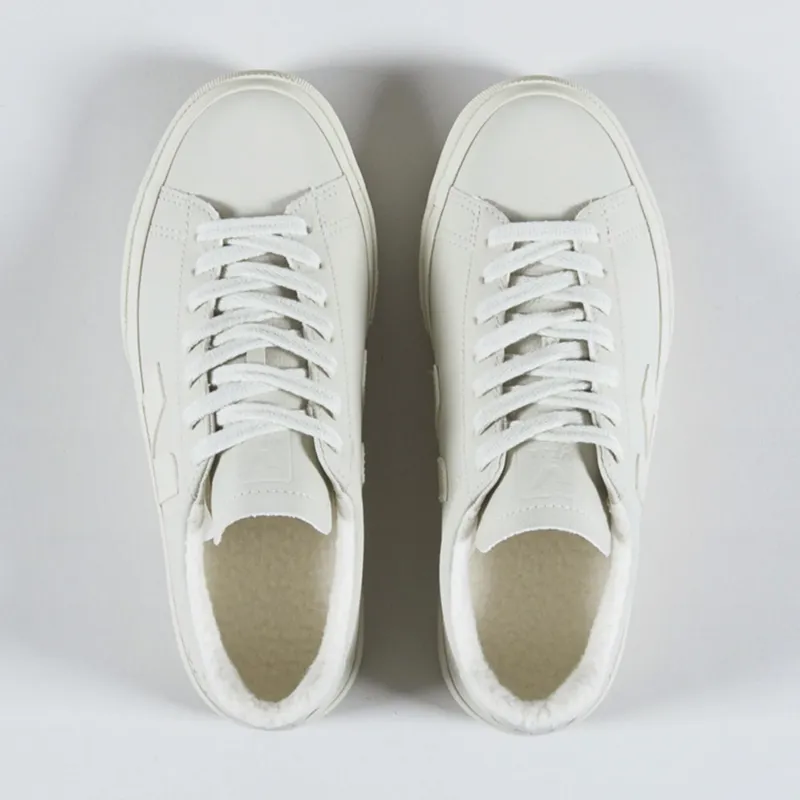 Veja Womens Campo Chromefree Shoes Leather Pierre-3