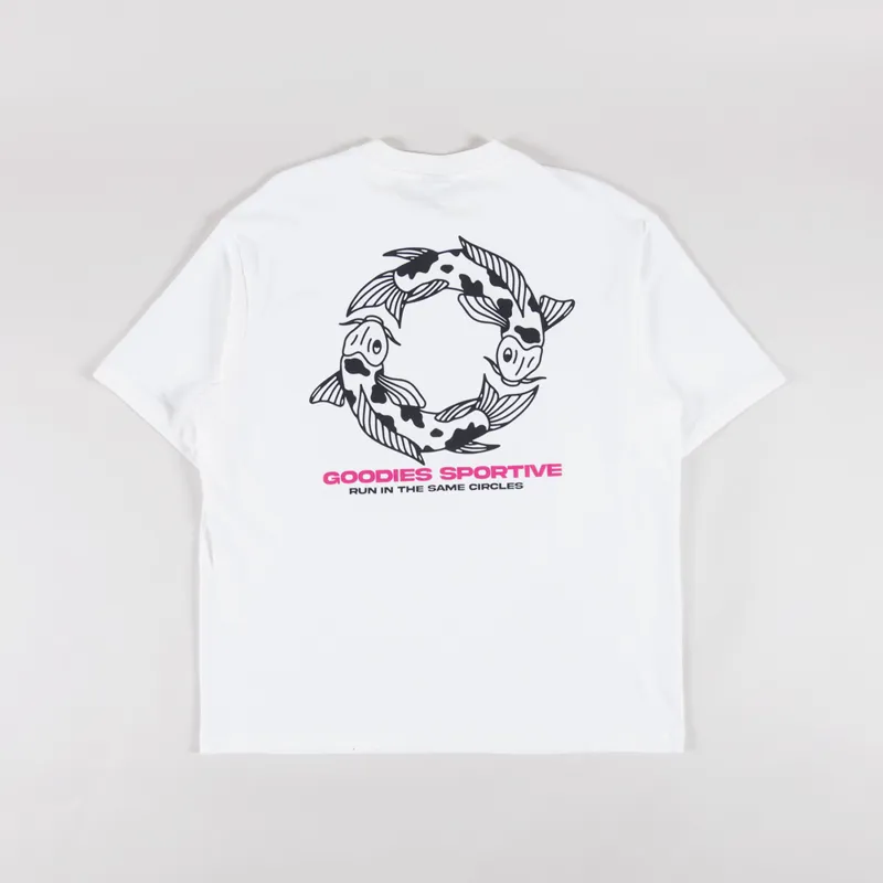 Goodies Sportive Carp T Shirt White