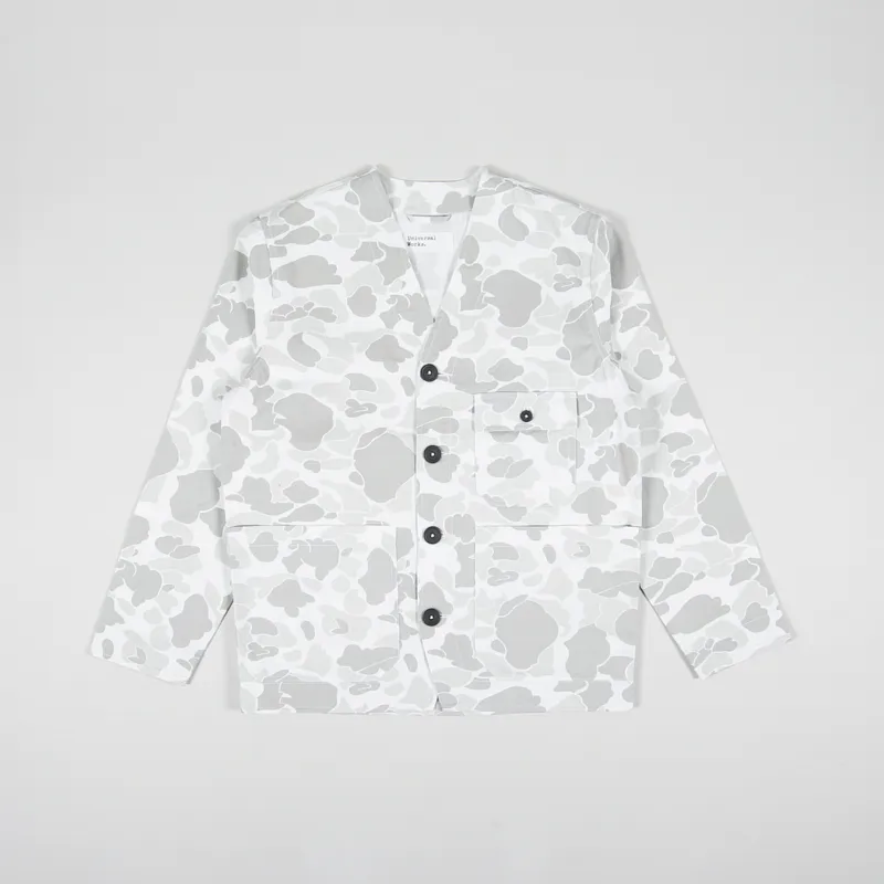 Universal Works Cabin Jacket Ecru UW Cotton Camo