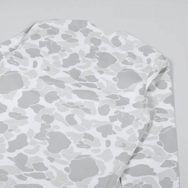 Universal Works Cabin Jacket Ecru UW Cotton Camo-4