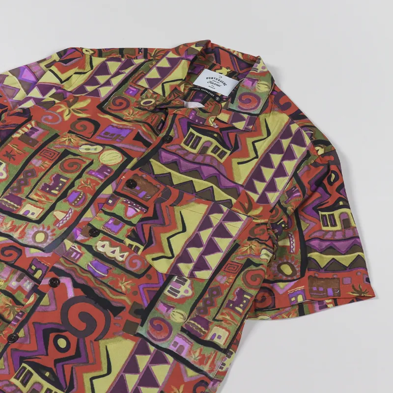 Portuguese Flannel Cabinda Shirt Multi-2