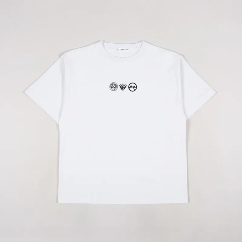 Flagstuff Cactus T Shirt White-1