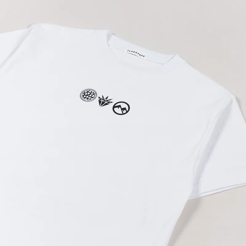 Flagstuff Cactus T Shirt White-3