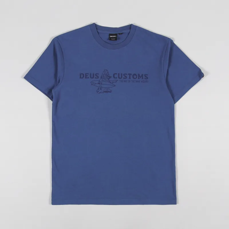 Deus Ex Machina Cadabra T Shirt Dusty Blue