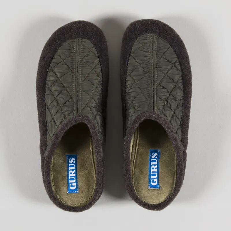 Gurus Cadiz Slippers Khaki-3