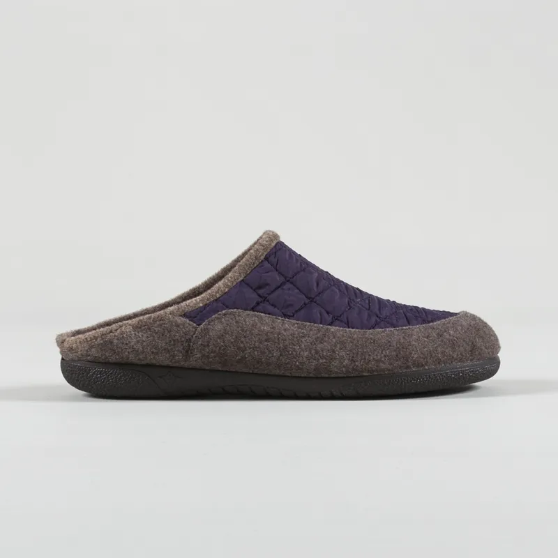 Gurus Cadiz Slippers Purple Brown-2