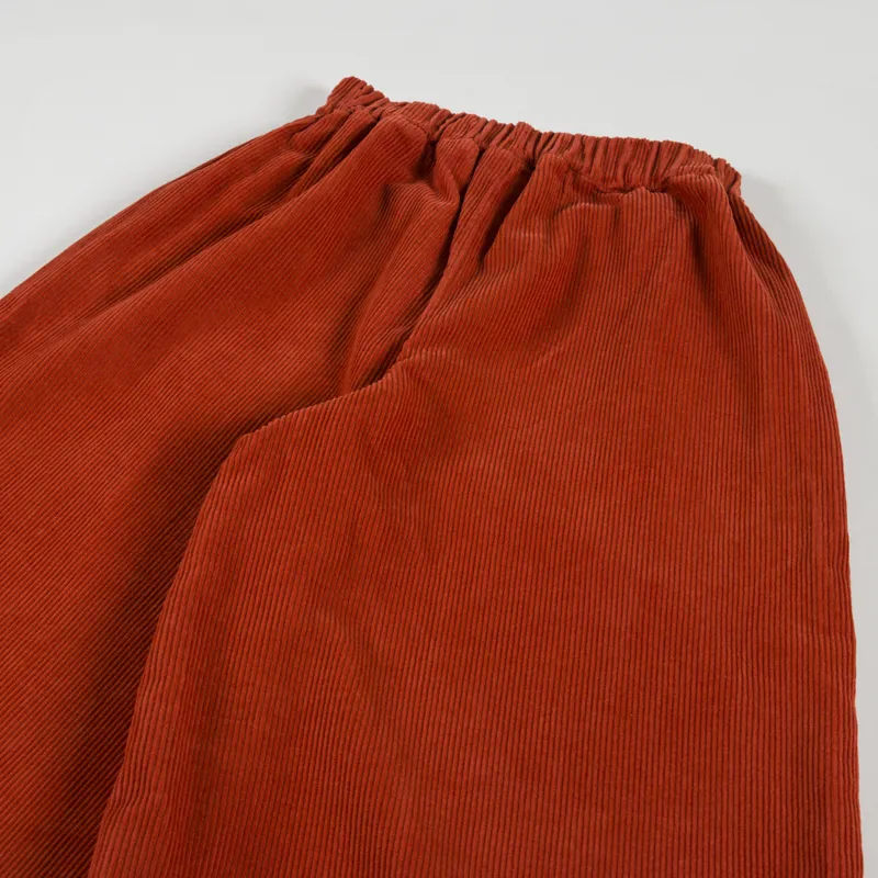 Beaumont Organic Womens Caitlin Cord Trouser Burnt Orange-8
