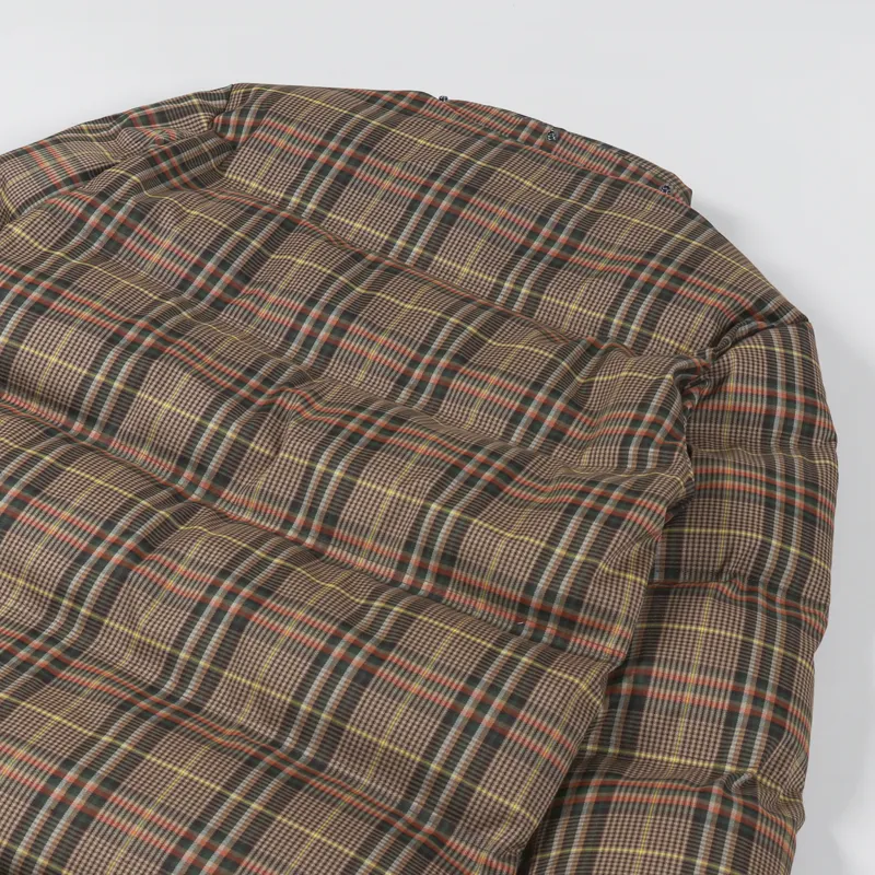 Hikerdelic Calland Puffer Jacket Brown Plaid-8