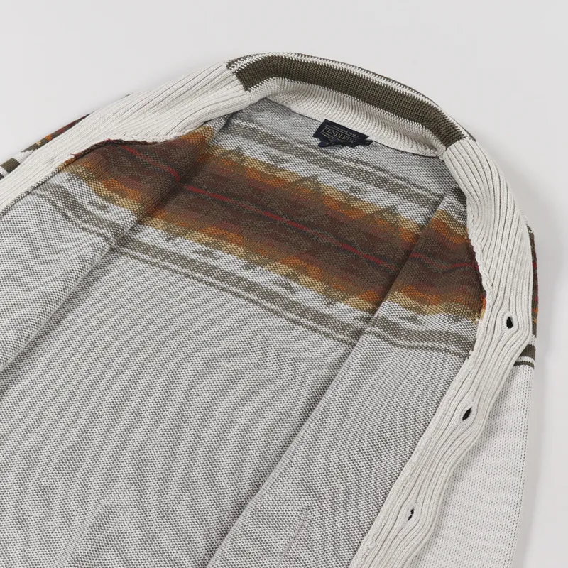 Pendleton Callister Cardigan Tan Brown-4