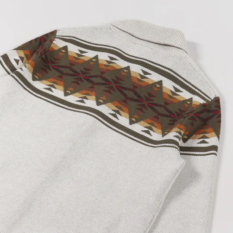 Pendleton Callister Cardigan Tan Brown-5