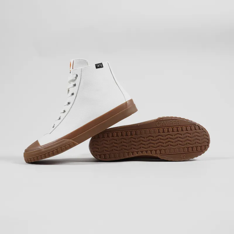 Camper Camaleon High Shoes White-1