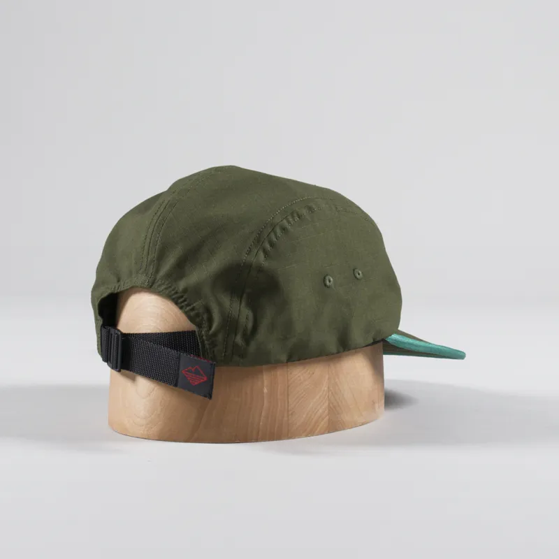 Battenwear Camp Cap Olive Drab Ripstop-1