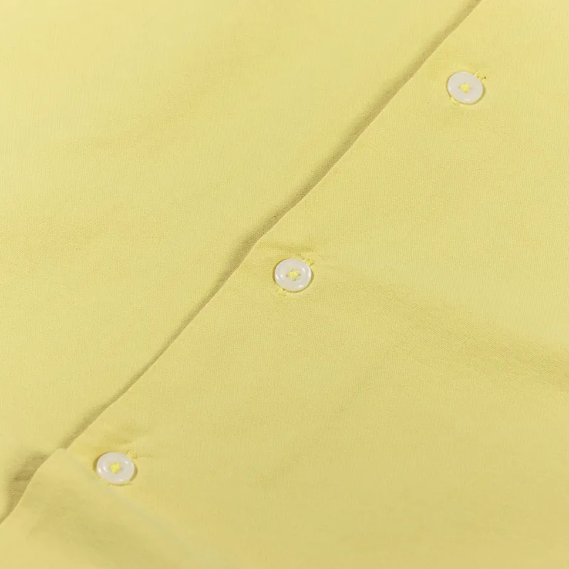 Universal Works Camp Shirt Yellow-4