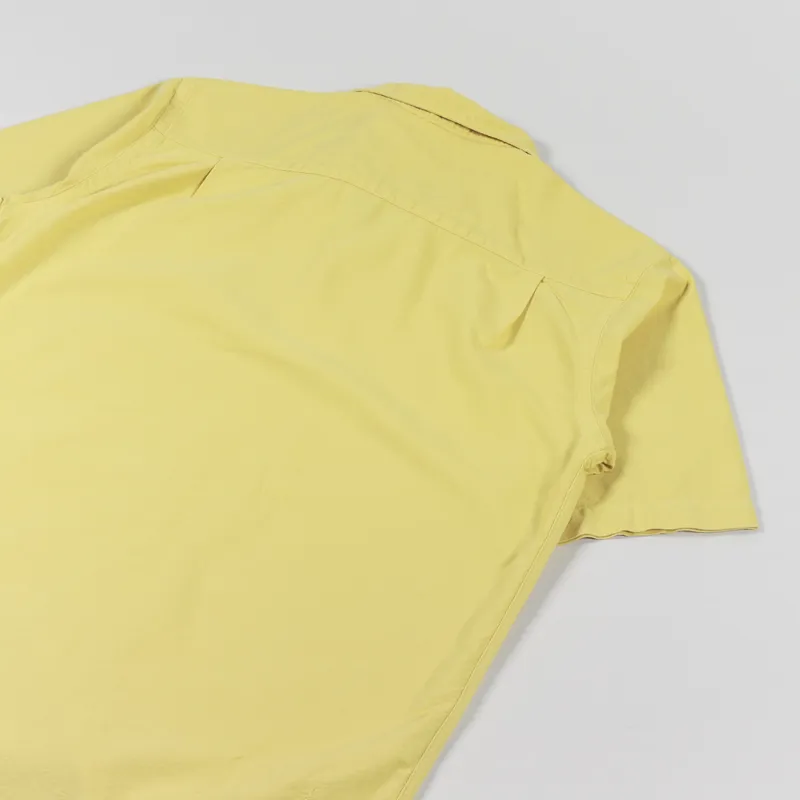 Universal Works Camp Shirt Yellow-3