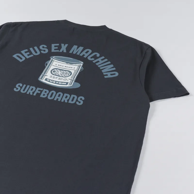 Deus Ex Machina Canggu Address T Shirt Anthracite-4