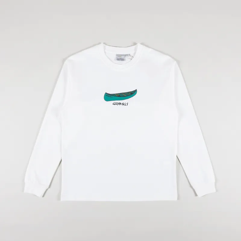Gramicci Canoe Long Sleeve T Shirt White