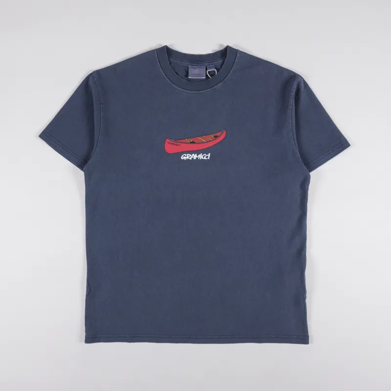 Gramicci Canoe T Shirt Navy Pigment