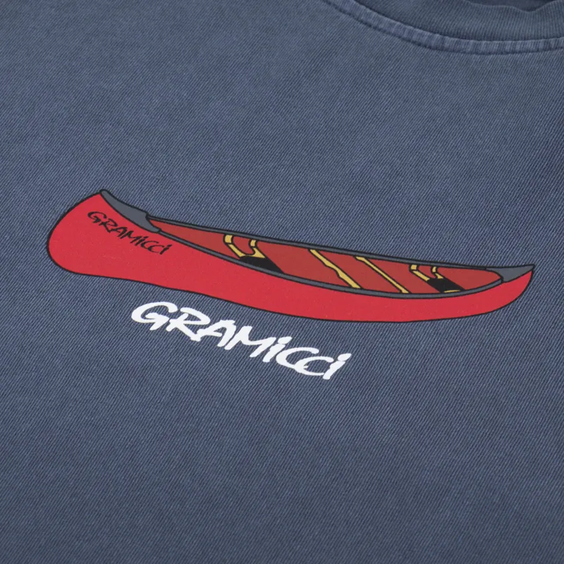 Gramicci Canoe T Shirt Navy Pigment-1
