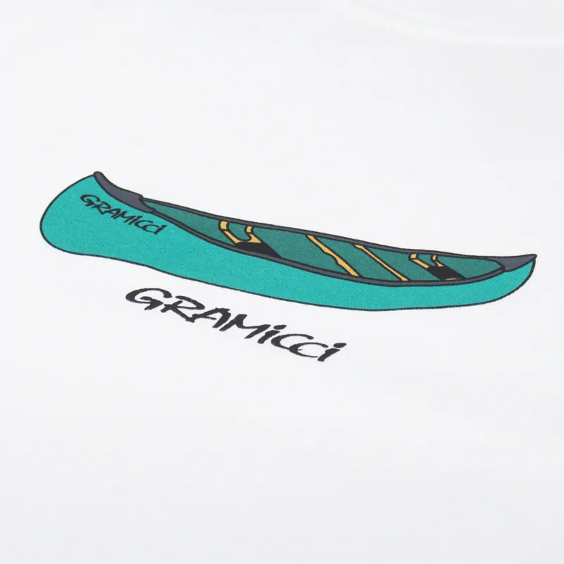 Gramicci Canoe T Shirt White-1
