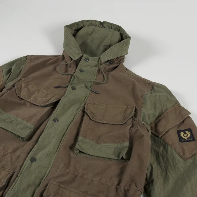 Belstaff Canteen Parka Burnt Olive Aurora-3