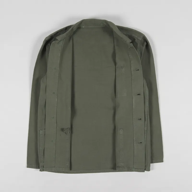 Service Works Coverall Jacket Olive-1