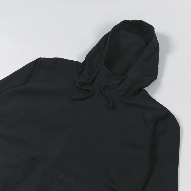 Service Works Mens Canvas Market Pullover Smock Black