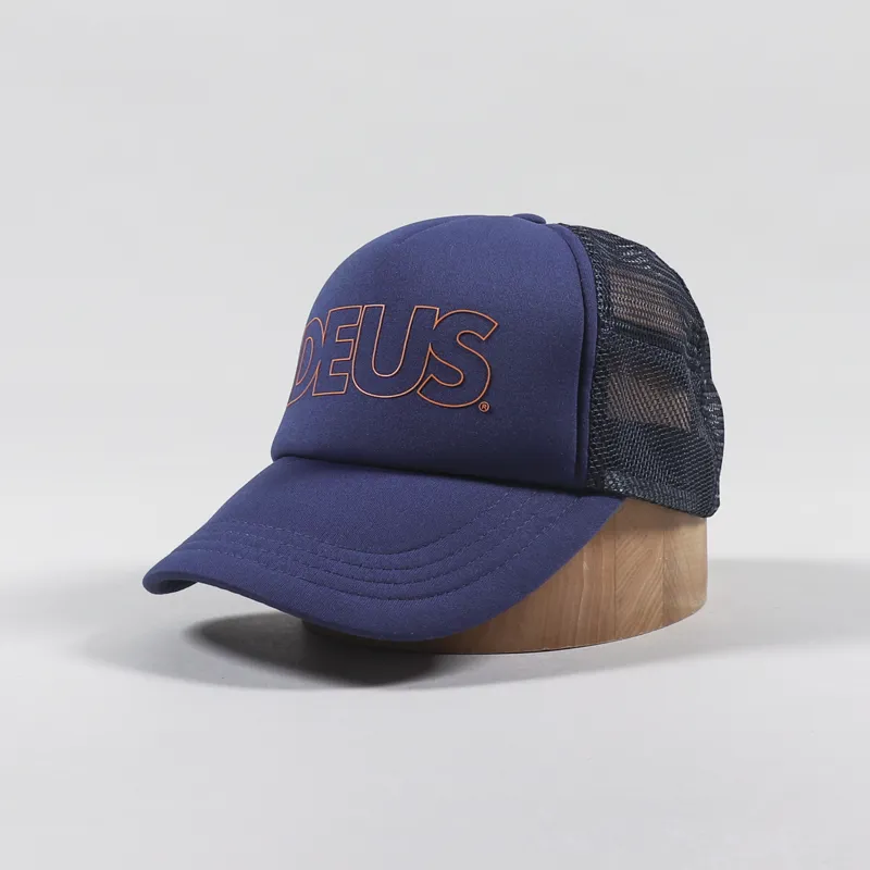 Deus Ex Machina Capper Trucker Cap Navy