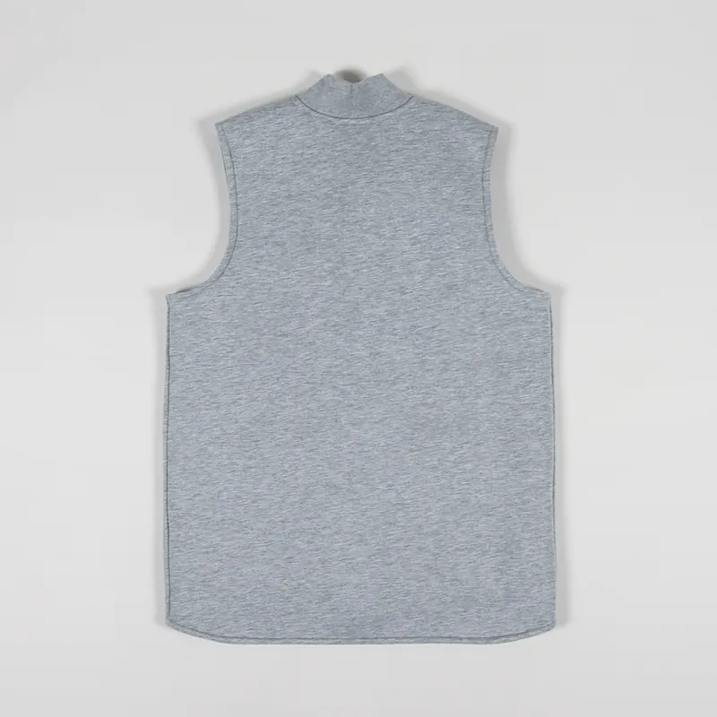 Carhartt WIP Mens Car-Lux Vest Grey Heather Winter Gilet