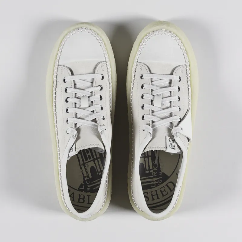 Clarks Originals Caravan Low Shoes White Combi-1