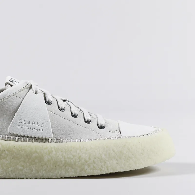 Clarks Originals Caravan Low Shoes White Combi-6