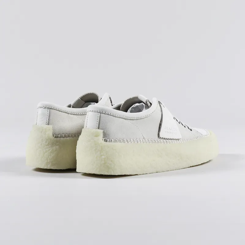Clarks Originals Caravan Low Shoes White Combi-3