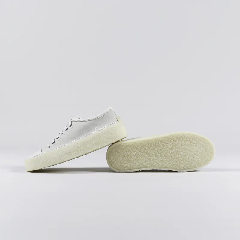 Clarks Originals Caravan Low Shoes White Combi-2
