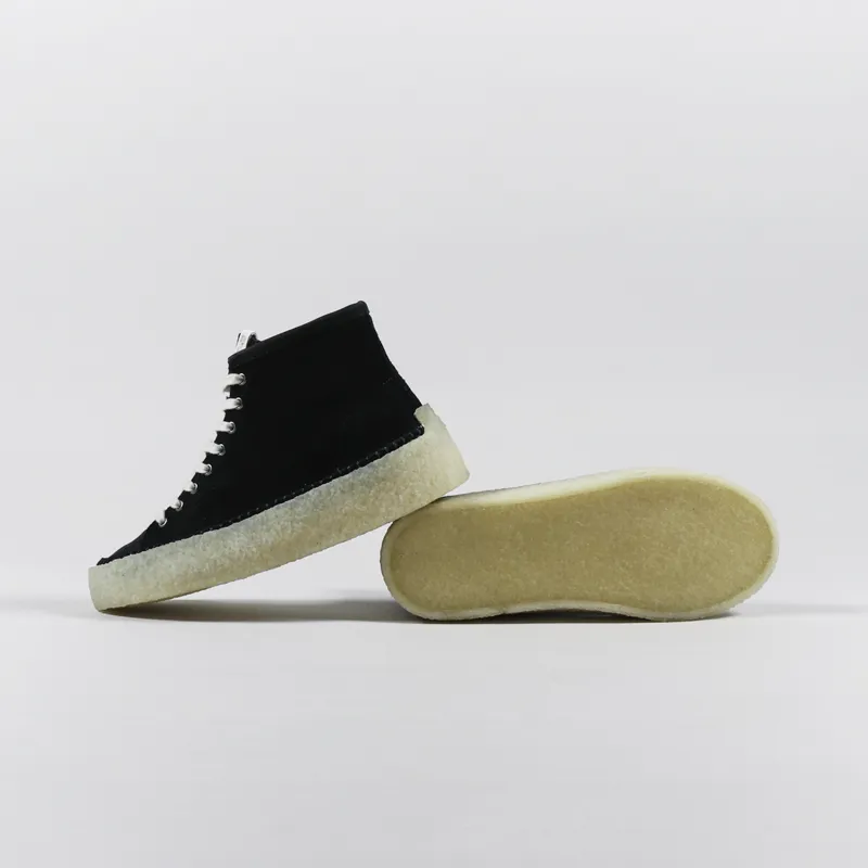 Clarks Originals Caravan Mid Shoes Black-2