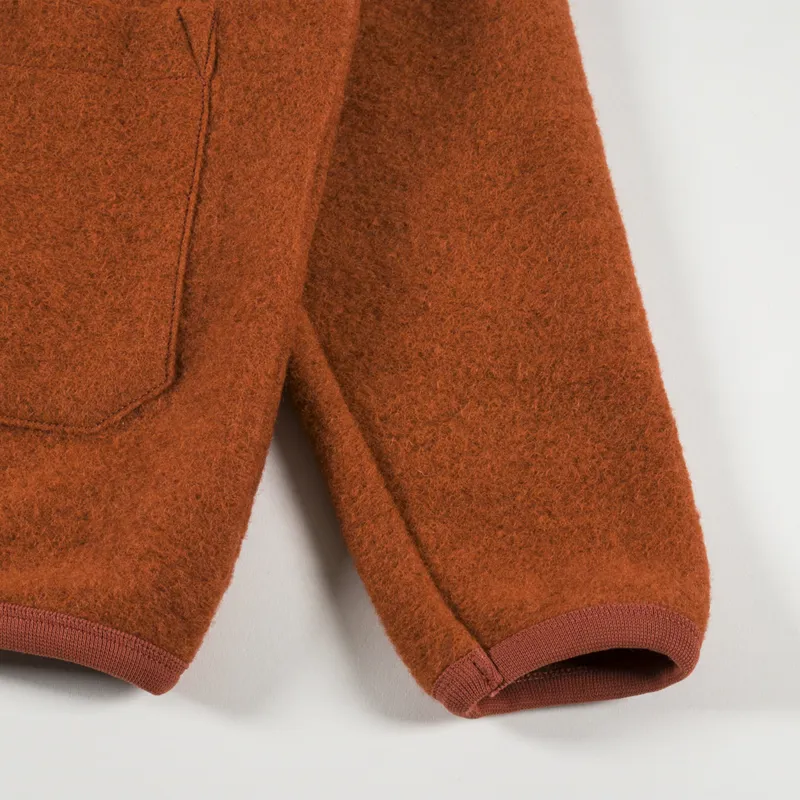 Universal Works Cardigan Orange-8