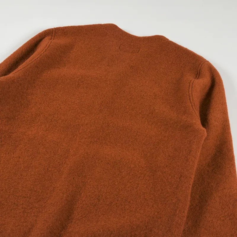 Universal Works Cardigan Orange-5