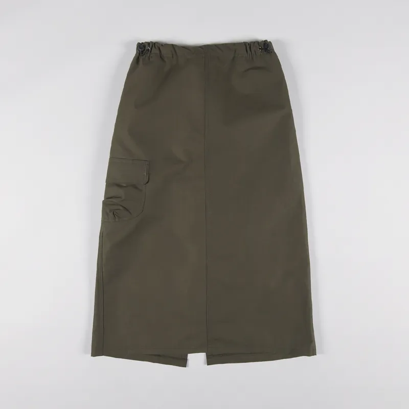 WAWWA Womens Cargo Skirt Khaki