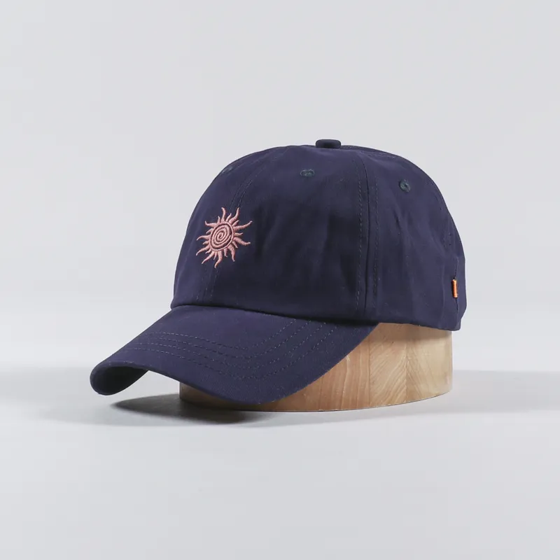 Far Afield Carlos Cap Embroidered Wonders Navy Twill