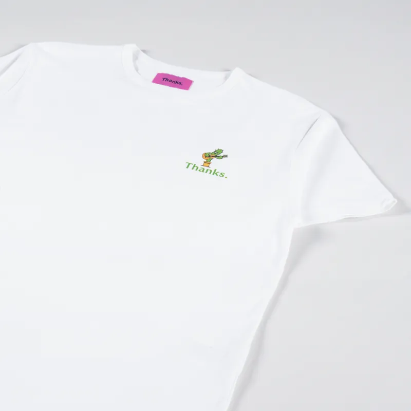 Thanks Carlos T Shirt White-3