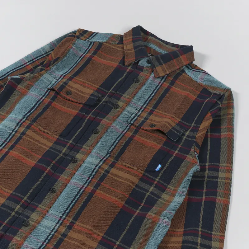 Kavu Carrick Bend Shirt Ocean Depth-2