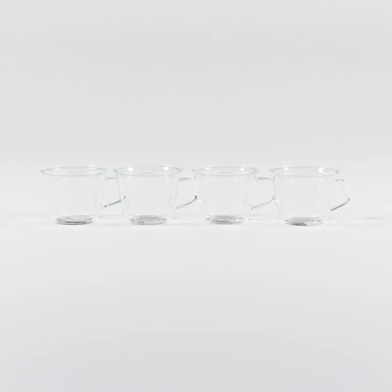 Kinto Japanese Homeware CAST Espresso Cup 90ml 4 Piece