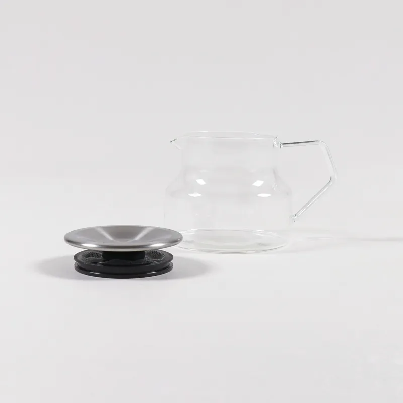 Kinto Japanese Homeware Glass Cast Teapot 450ml Clear
