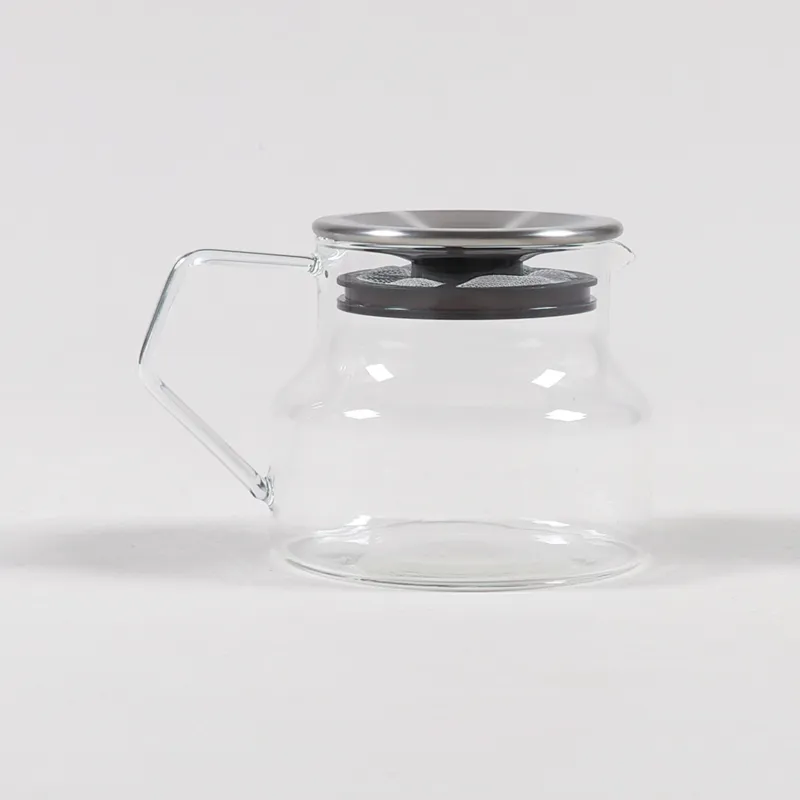 Kinto Japanese Homeware Glass Cast Teapot 450ml Clear