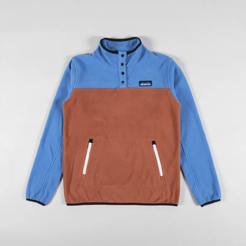 Kavu Womens Cavanaugh Fleece Nautical Block