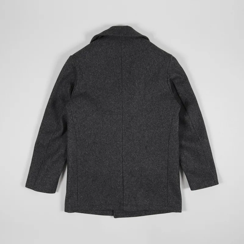 Armor Lux Caban Kermor Coat Chine Grey-2