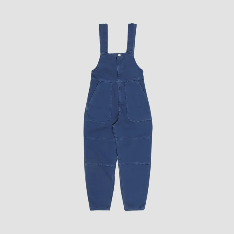 Sideline Womens Celia Dungarees Washed Blue