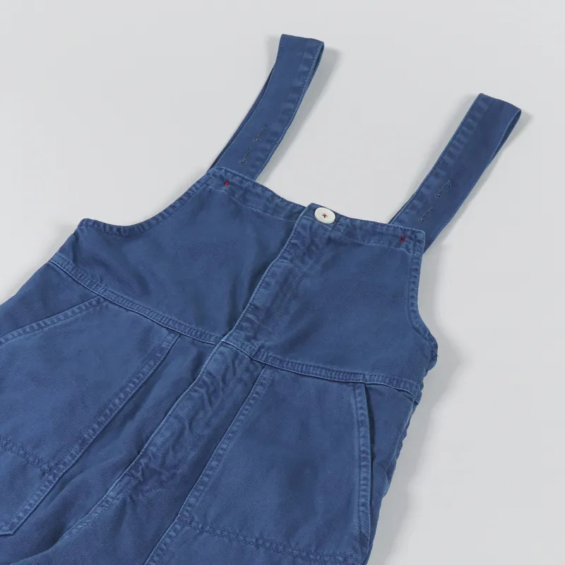 Sideline Womens Celia Dungarees Washed Blue-6